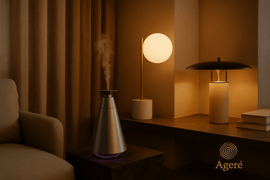 Element Collection: Sculptural Diffusers and Lamps for Modern Interiors - Ageré