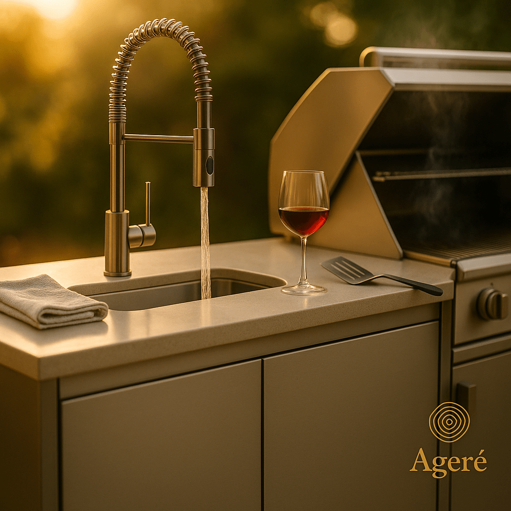 Outdoor Kitchens Without Cliché – Redefining Luxury Cooking Spaces - Ageré