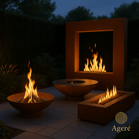 Why Designers Love Corten Steel: A Deep Dive into the Ageré Fire Collection - Ageré