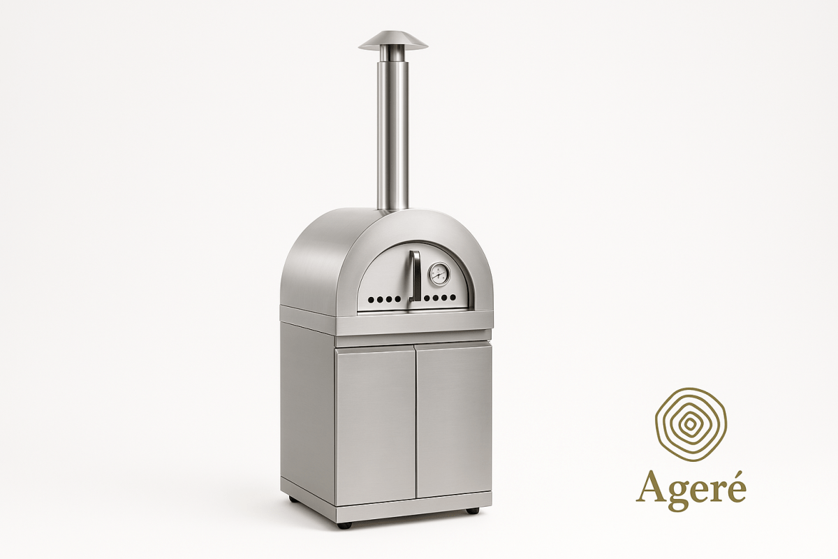 Customize Your Outdoor Kitchen - AgeréGas - powered outdoor pizza oven by Ageré – SS304 construction for high - heat outdoor cooking