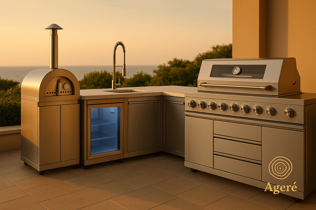Why an L-Shaped Outdoor Kitchen Is the Smartest Layout You Haven’t Considered - Ageré
